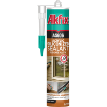 Masilla Selladora Acrílica Siliconada AS606 - 1 Caja (24Uds.)
